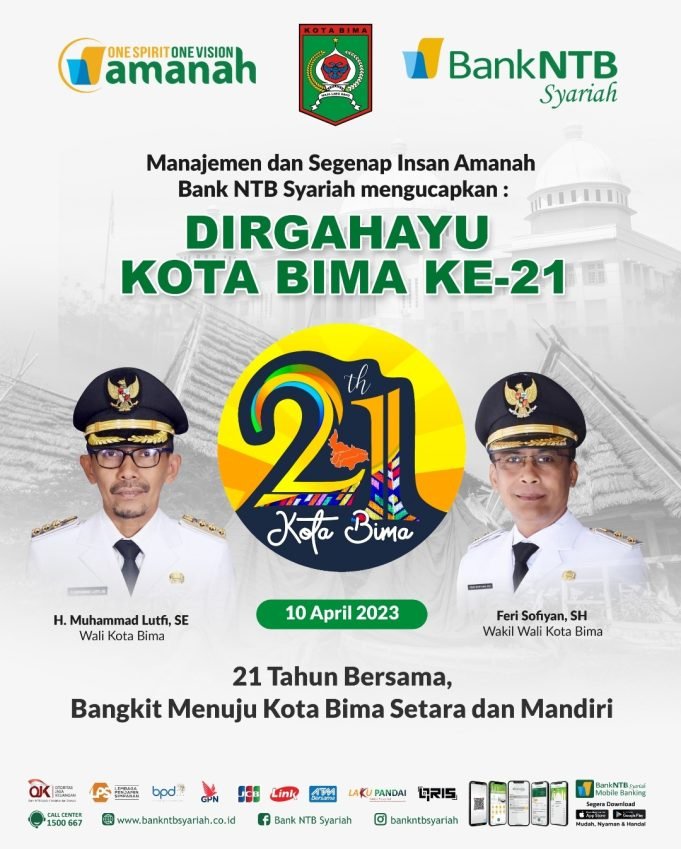 BANK NTB SYARIAH : DIRGAHAYU KOTA BIMA KE-21