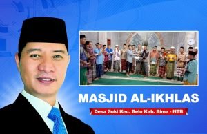 Jum’at Berkah, HMS Berikan Bantuan Untuk Masjid Al-Ikhlas di Bima