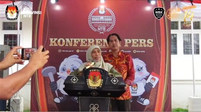 Lima Bacalon DPD RI Daftar ke KPU NTB