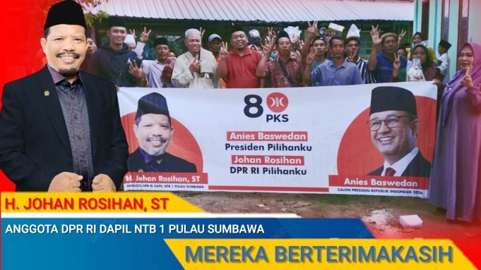Berikan Bantuan Air Bersih di Labangka, Johan Rosihan Bangun Sumur Bor
