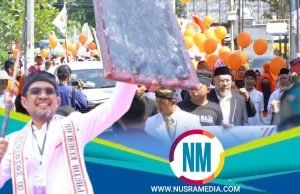 Kenakan Baju Adat Sasambo dan Diiringi Gendang Beleg, PKS NTB Daftarkan Bacaleg ke KPU