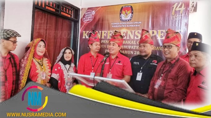 Komposisi Bacaleg Lengkap, PDIP Siap Menang di Sumbawa