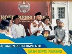 Anak TGB Daftar ke KPU, Rifki Farabi : Saatnya Anak Muda Bawa Semangat di Ruang Politik