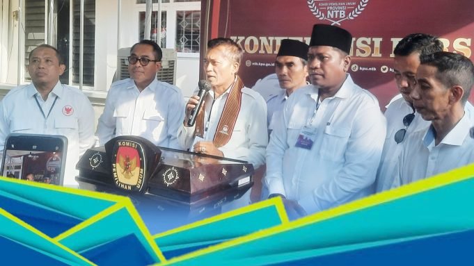 Lalu Pathul Bahri Pimpin Pendaftaran di KPU, Gerindra NTB Pasang Target Tinggi