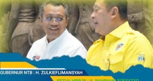 Salut Dengan Perjuangannya, Ketua MPR RI : “Kalau Ada Gubernur Paling Top, Hanya Gubernur NTB”