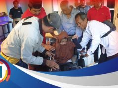Kembali Lakukan Aksi Kemanusiaan, Rachmat Hidayat Bagikan Kursi Adaptif di Lombok Tengah