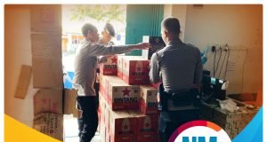 Dikirim Lewat Ekspedisi, Polres Sumbawa Berhasil Gagalkan Peredaran Miras