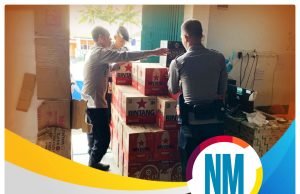 Dikirim Lewat Ekspedisi, Polres Sumbawa Berhasil Gagalkan Peredaran Miras