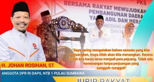 Dihadapan Presiden PKS, Johan Rosihan Optimis PKS Bali-Nusra Raih Suara Maksimal di 2024