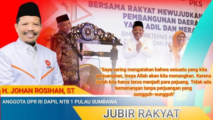 Dihadapan Presiden PKS, Johan Rosihan Optimis PKS Bali-Nusra Raih Suara Maksimal di 2024
