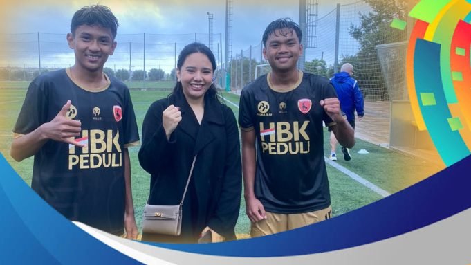 Tim ISA Lombok FC U-16 Gasak Manortown United FC Irlandia di Barcelona 4-1