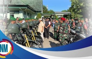 Kunjungi Sumbawa, Menhan Prabowo Serahkan 40 Unit Kendaraan Bagi Bhabinsa Kodim 1607/Sumbawa