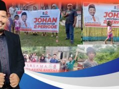 Dukungan Terus Mengalir, Relawan JR di Bima Pasang Baliho Secara Swadaya : “Saya Sangat Bersyukur”