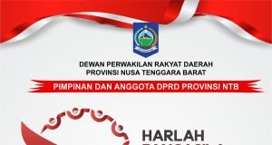 KELUARGA BESAR DPRD NTB : SELAMAT HARLAH PANCASILA 2023