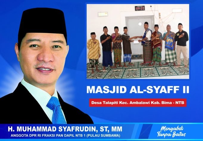 Istiqomah Tebarkan Kebaikan di Jum’at Berkah, Kini Giliran Masjid Al-Shaff II di Bima Disasar HMS