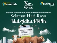 BANK NTB SYARIAH : SELAMAT HARI RAYA IDUL ADHA 1444 H