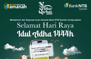 BANK NTB SYARIAH : SELAMAT HARI RAYA IDUL ADHA 1444 H