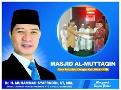 Mengabdi Tanpa Batas, Giliran Masjid Al-Muttaqin Bima Dibantu HMS Melalui Program Jum’at Berkahnya