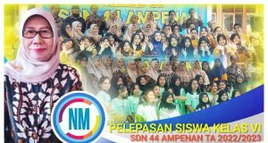 Siswa Kelas VI SDN 44 Ampenan Resmi Dilepas, Hj Zuriah : “Kami Ucapkan Terimakasih”