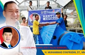 HMS Berikan Bantuan Keramba Jaring Apung Untuk Nelayan Milenial di Sumbawa