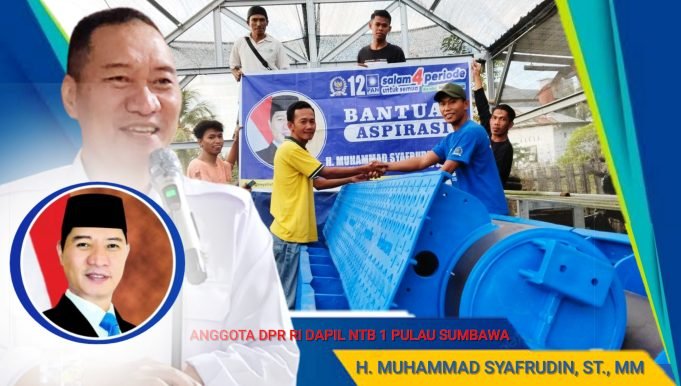 HMS Berikan Bantuan Keramba Jaring Apung Untuk Nelayan Milenial di Sumbawa