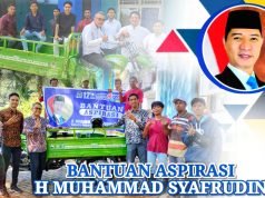 UNSA dan UTS Dapat Bantuan Motor Roda Tiga : “Terima Kasih HMS”