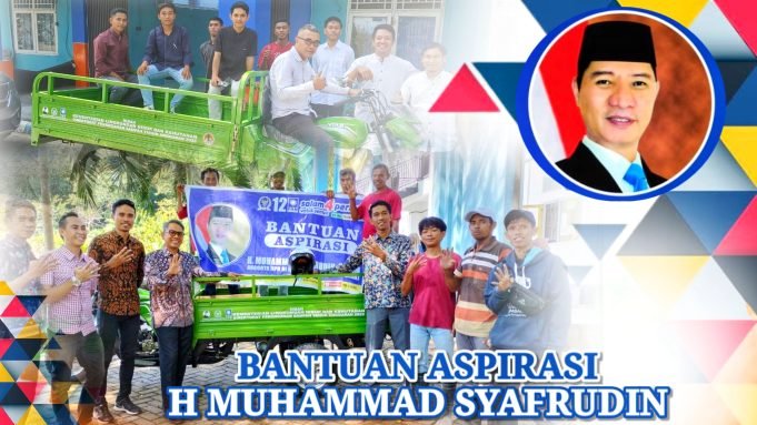 UNSA dan UTS Dapat Bantuan Motor Roda Tiga : “Terima Kasih HMS”