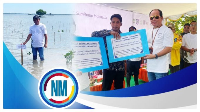 Abdul Rafiq Tanam Mangrove di Pulau Kaung