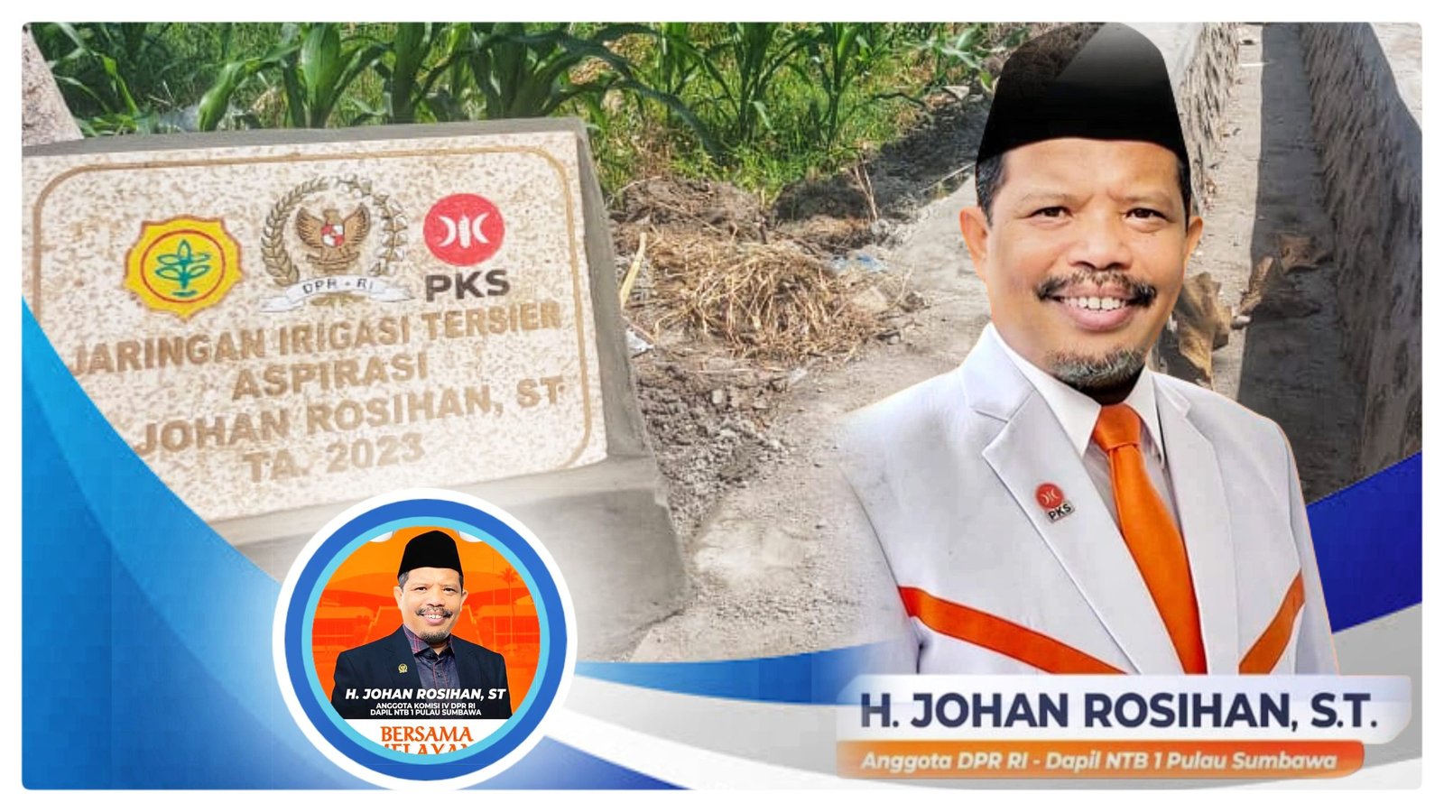 Vg Tap Rjit Diperjuangkan Johan Rosihan, Petani Pulau Sumbawa Dapat Bantuan RJIT ...