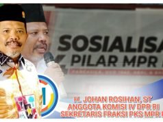 Menjelang Hari Lahir Pancasila, Johan Sosialisasikan Empat Pilar MPR RI