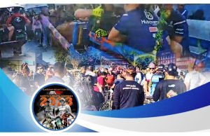 Pembalap MXGP Keliling Kota Sumbawa Naik Dokar Hingga Sepeda Ontel