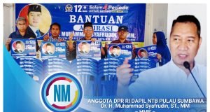 HMS Salurkan Bantuan 870 Kursi di Kota Bima