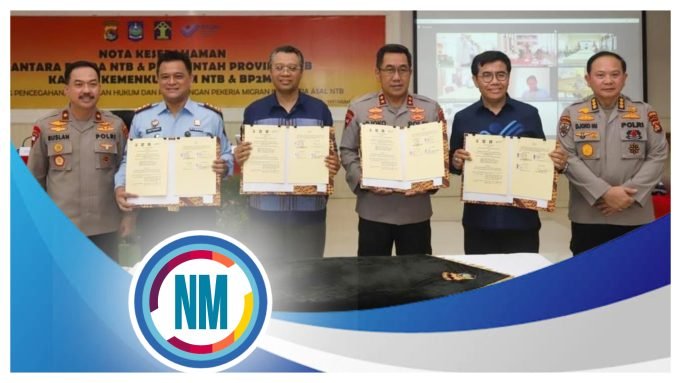 Gubernur Hingga Kapolda NTB Teken MoU Cegah TPPO
