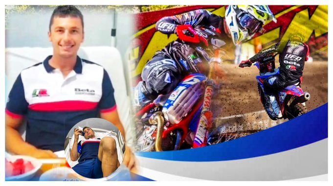 Sempat Alami Crash, Alessandro Lupino Pembalap MXGP Apresiasi Pelayanan Tim Medis