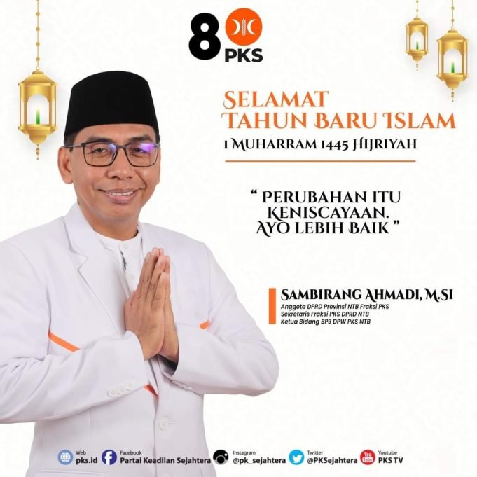ANGGOTA DPRD NTB-SAMBIRANG AHMADI : SELAMAT TAHUN BARU ISLAM