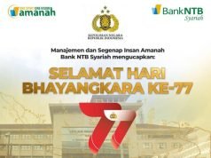 BANK NTB SYARIAH : SELAMAT HARI BHAYANGKARA KE-77