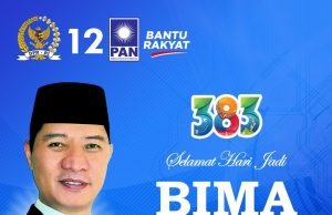 Dr. H. Muhammad Syafrudin (HMS) : Selamat Hari Jadi Kabupaten Bima ke 383
