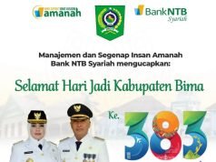 BANK NTB SYARIAH : SELAMAT HARI JADI KABUPATEN BIMA KE-383