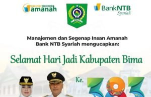 BANK NTB SYARIAH : SELAMAT HARI JADI KABUPATEN BIMA KE-383