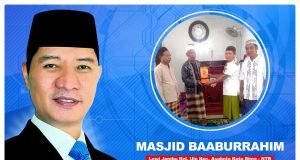 Giliran Masjid Baaburrahim di Kota Bima Diberikan Bantuan, HMS : “Alhamdulillah, Jum’at Berkah”