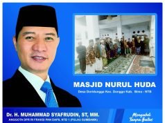 HMS Salurkan Bantuan Untuk Masjid Nurul Huda di Kabupaten Bima