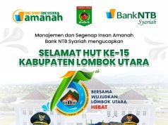 BANK NTB SYARIAH : SELAMAT HUT KE-15 LOMBOK UTARA