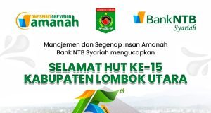 BANK NTB SYARIAH : SELAMAT HUT KE-15 LOMBOK UTARA