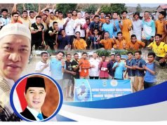 Hadiri Pembukaan Turnamen Semi Futsal se-Pulau Sumbawa, Rudhy Mbojo Juga Berikan Bantuan