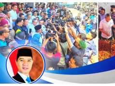 Rudhy Mbojo Dampingi Mendag Zulhas Kunjungi Pasar Seketeng Sumbawa