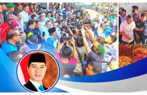 Rudhy Mbojo Dampingi Mendag Zulhas Kunjungi Pasar Seketeng Sumbawa