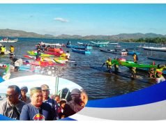 Lomba Balap Sampan Kades Labuhan Ijuk Cup 2023 Sukses