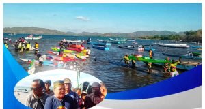 Lomba Balap Sampan Kades Labuhan Ijuk Cup 2023 Sukses