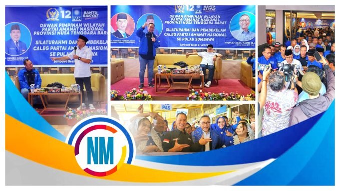 HMS Dampingi Zulhas Dongkrak Semangat Kader PAN se-Pulau Sumbawa : Terus Lakukan Silaturahim !