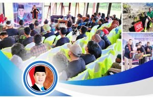 Gelar Bimtek di Pulau Sumbawa, HMS Juga Serahkan Bantuan Mobil Offroad dan Mendaki Gunung Tambora